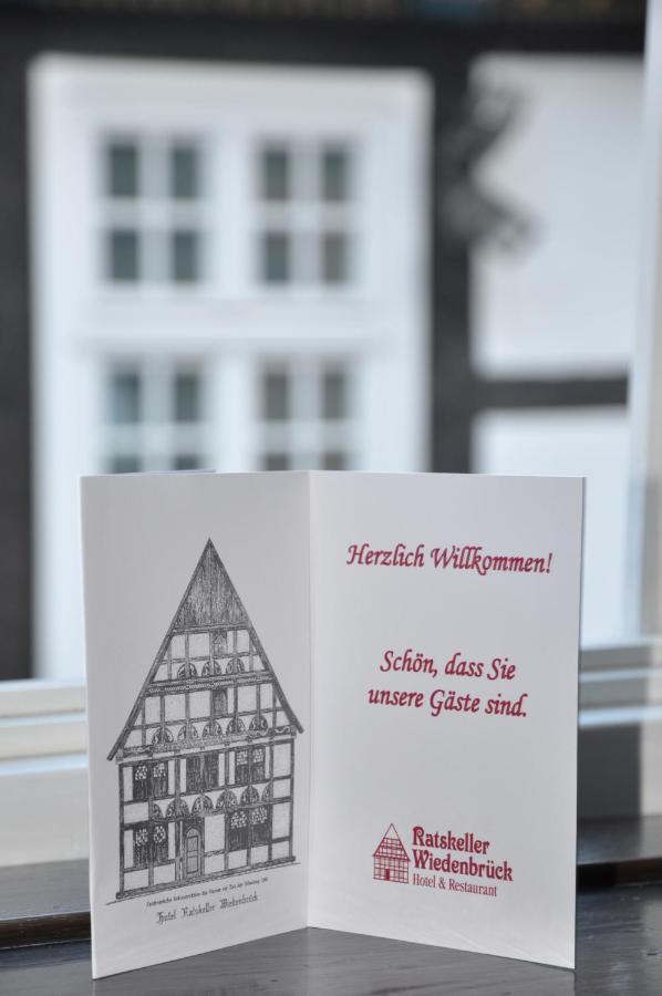 Ratskeller Wiedenbrück Rheda-Wiedenbrück Exterior foto